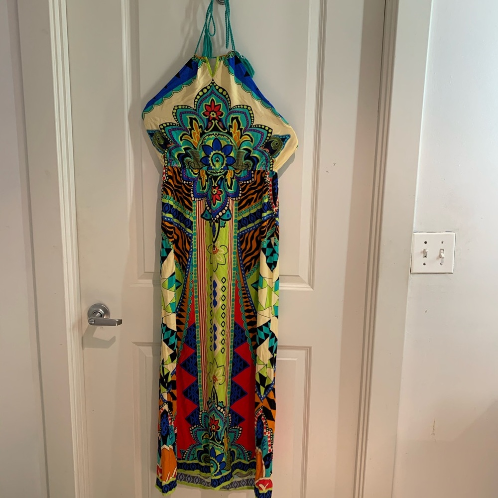 Flying Tomato Halter Maxi Dress